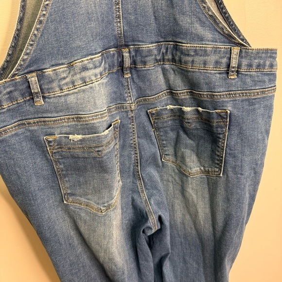 Addition Elle Love & Legend Denim Overalls Size 14 - Picture 5 of 9